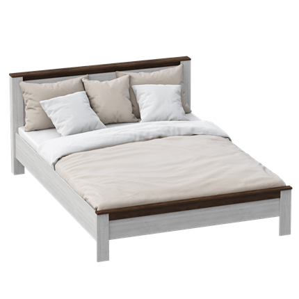 Кровать в спальню Даллас 160х200  Дуб Винтерберг / Таксония в Первоуральске - изображение