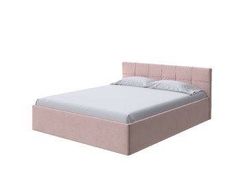 Кровать 1.5-спальная Domo Plus 140х200, Велюр (Ultra Розовый мусс) в Каменске-Уральском