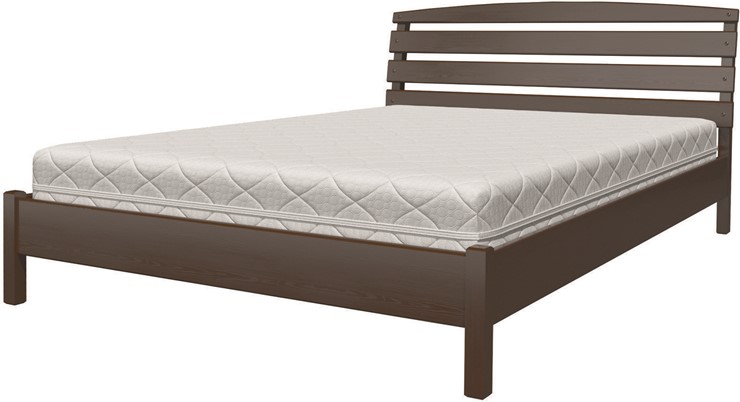 Полутороспальная кровать Камелия-1 (Венге) 140х200 в Кушве - изображение 3