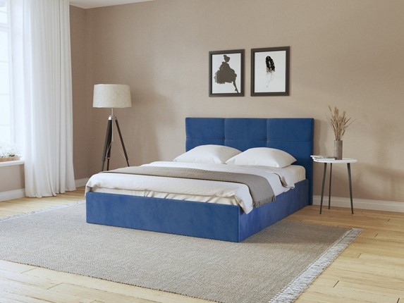 Кровать 1,5-спальная Кристалл Эко 1400х2000 с подъёмным механизмом в Ревде - изображение
