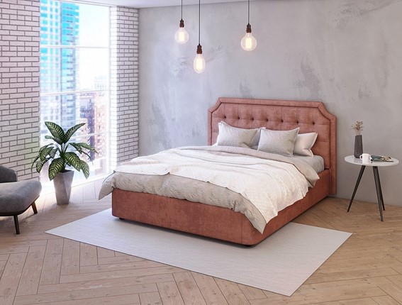 Кровать полутороспальная Lorena 1400х2000 с подъёмным механизмом в Ревде - изображение