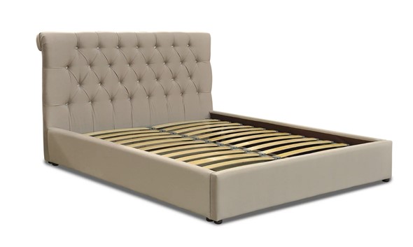 Спальная кровать Милена 140х200 с ортопедическим основанием в Асбесте - изображение
