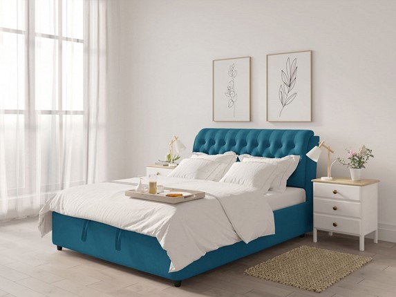 Полутороспальная кровать Siena-2 1400х2000 с подъёмным механизмом в Ревде - изображение