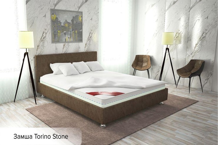 Полуторная кровать Вена 140х200 (с основанием) в Артемовском - изображение 12