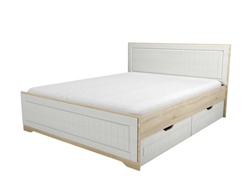 Двуспальная кровать с ящиками НМ 040.34 Оливия Дуб Сонома в Кушве