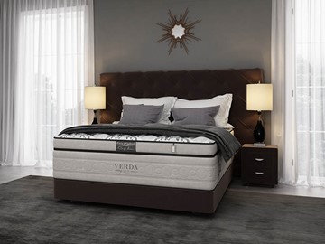 Двуспальная кровать Style/Podium M 160х200, Флок (Велсофт Спелая слива) в Кушве