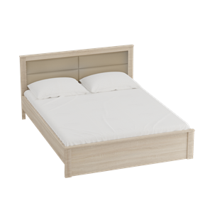 Кровать с основанием Элана 1800, Дуб сонома в Асбесте