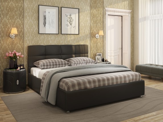 Кровать Jaklin размер 180*200 с основанием в Екатеринбурге - изображение