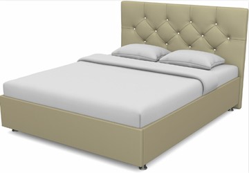 Кровать 2-спальная Моника 1600 с основанием (Nitro Сream) в Первоуральске