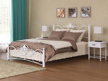 Кровать 2-х спальная Garda 2R 160х200, белый в Асбесте