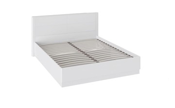 Двуспальная кровать с механизмом Наоми 1600, цвет Белый глянец СМ-208.01.02 в Каменске-Уральском