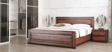 Спальная кровать СВ-Стиль Стиль 2, 160х190 с основанием в Первоуральске