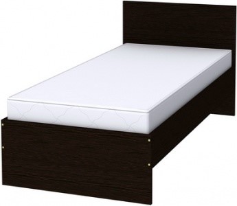 Кровать K09 с основанием, цвет Венге в Богдановиче - изображение