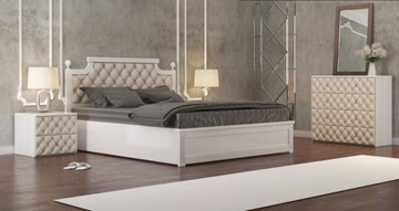 Кровать 2-спальная СВ-Стиль Сфера 160*200 с основанием в Кушве
