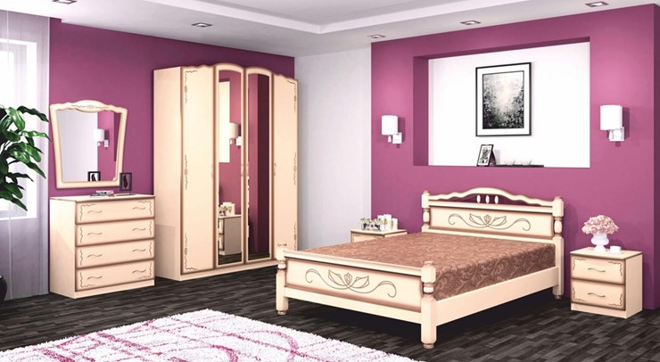 Спальня Виктория (Лак) в Екатеринбурге - изображение
