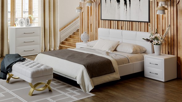 Гарнитур спальный Элис (Белый) в Ревде - изображение