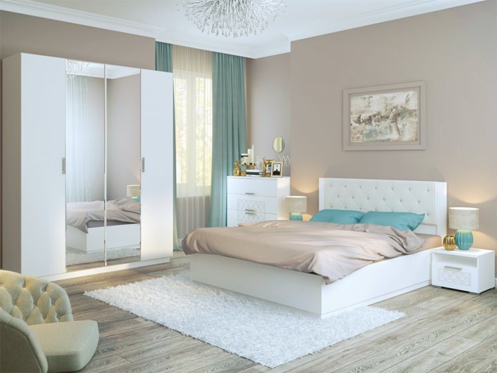Модульная спальня Тиффани в Екатеринбурге - изображение