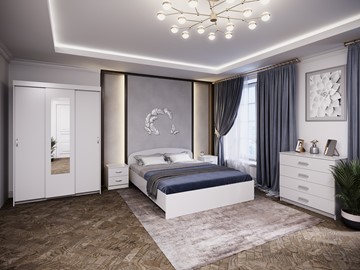 Спальный гарнитур Белое решение в Екатеринбурге