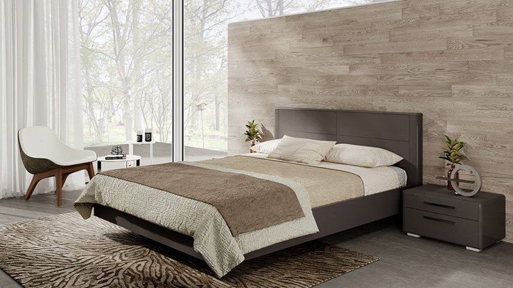 Модульная спальня Наоми №2, цвет Фон серый, Джут в Первоуральске - изображение 3