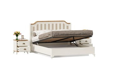 Гарнитур спальный Вилладжио, набор 3 (кровать 1600 с механизмом) в Ревде - предосмотр 1