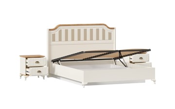 Гарнитур спальный Вилладжио, набор 3 (кровать 1600 с механизмом) в Ревде - предосмотр 2
