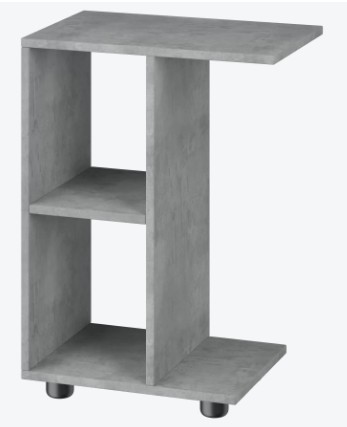Столик подставной Ник цвет бетон в Кушве - изображение