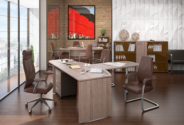Офисный комплект мебели XTEN в Кушве - изображение 2