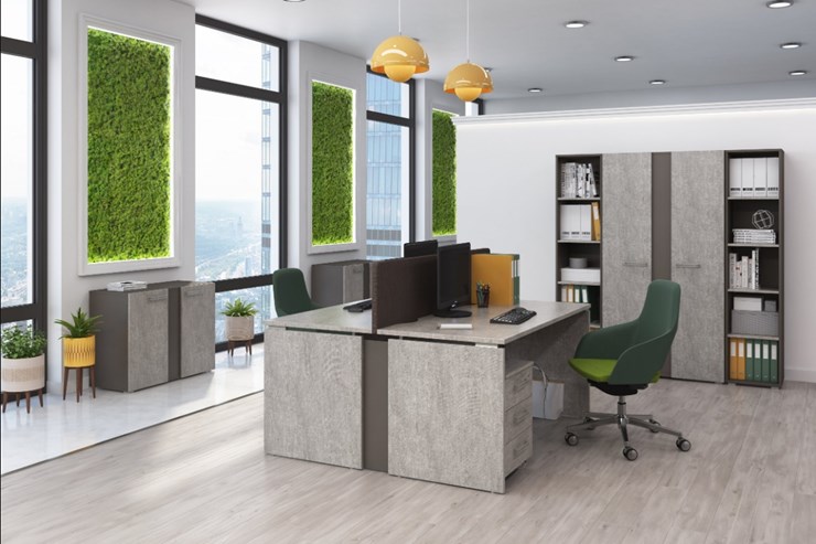 Комплект офисной мебели Solution в Екатеринбурге - изображение 4