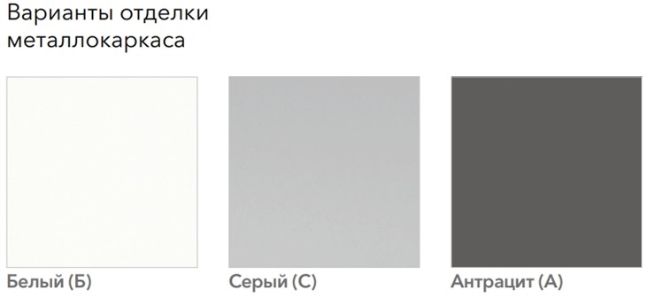 Офисный набор мебели А4 (металлокаркас UNO) белый премиум / металлокаркас белый в Первоуральске - изображение 5