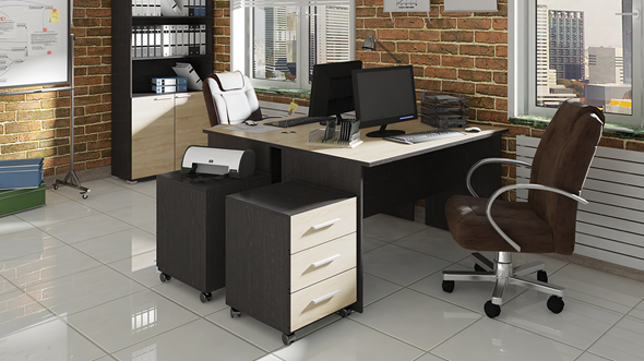 Модульная мебель для офиса Успех-2 №3 в Кушве - изображение