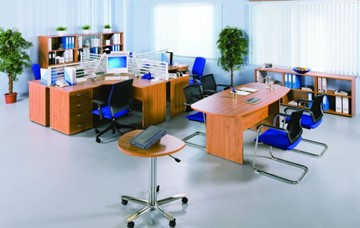 Комплект офисной мебели Формула (ольха-европейская) в Кушве