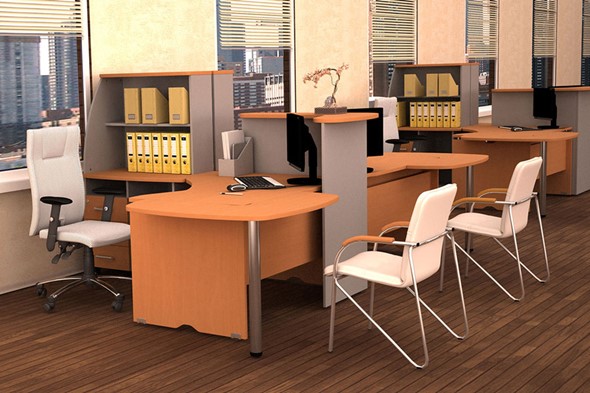Набор мебели в офис Милан в Богдановиче - изображение