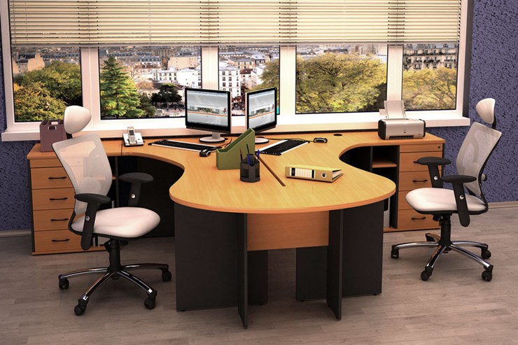 Комплект офисной мебели Moно-Люкс в Красноуфимске - изображение