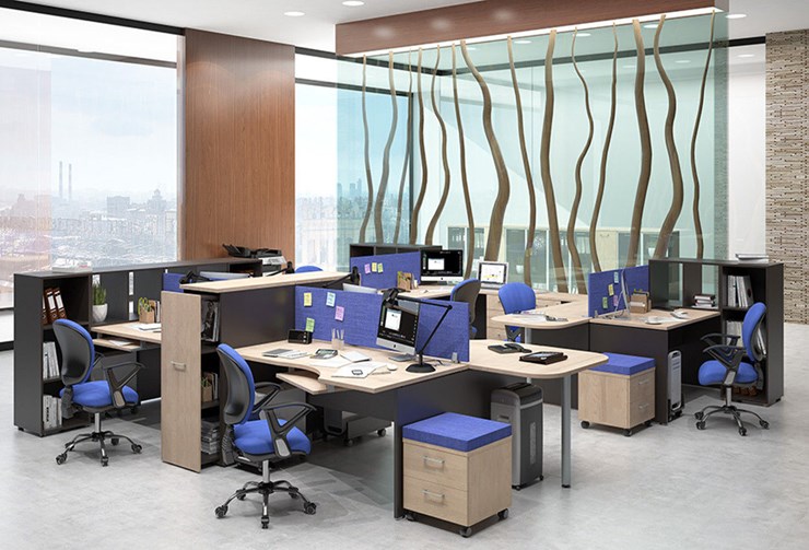 Офисный комплект мебели XTEN в Кушве - изображение