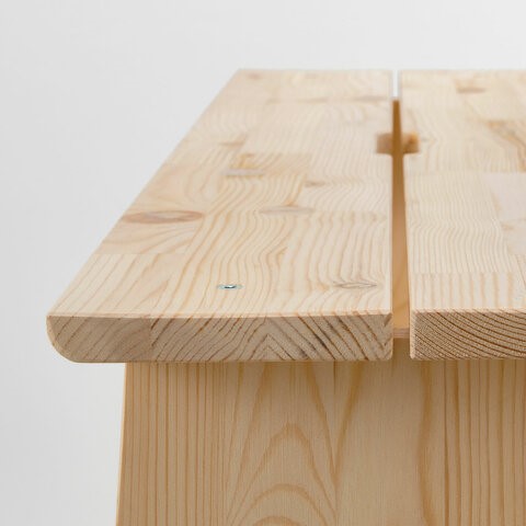 Скамья деревянная сосна, BRABIX "Scandi Wood SC-003", 1000х250х450 мм, 641889, 006.02.35 в Ревде - изображение 6