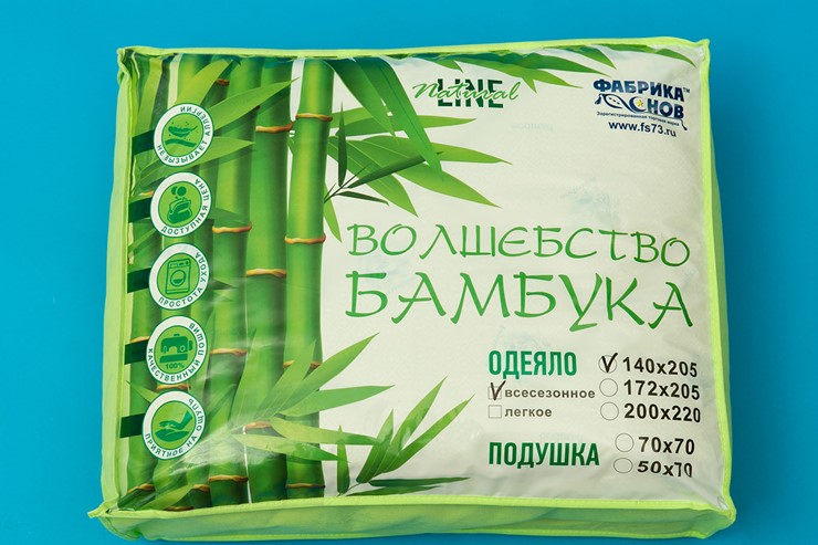 Одеяло всесезонное евро Волшебство бамбука в Екатеринбурге - изображение 2