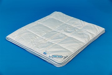 Одеяло лёгкое двуспальное Белый лебедь в Кушве