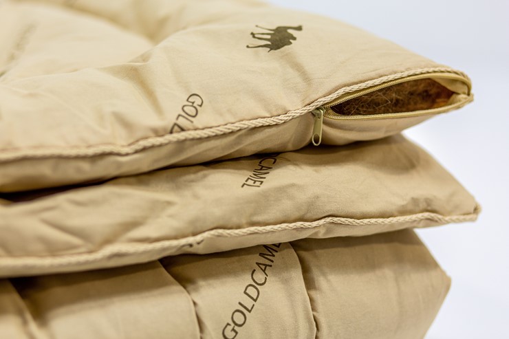 Одеяло зимнее двуспальное Gold Camel в Красноуфимске - изображение 1
