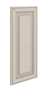 Дверь (Декор) Атланта L297 эмаль (сливки патина платина) в Первоуральске