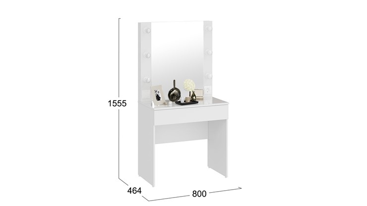 Столик туалетный Марго (Белый) в Первоуральске - изображение 3