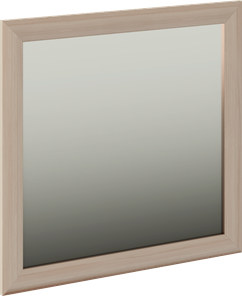 Зеркало настенное Глэдис М29 (Шимо светлый) в Богдановиче