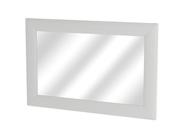 Зеркало на стену OrmaSoft 2, экокожа белая в Ревде