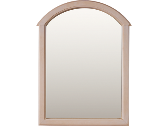 Зеркало 730х550 мм. Беленый дуб в Богдановиче - изображение