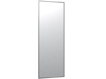 Настенное зеркало в спальню Сельетта-5 глянец серебро (1500х500х9) в Каменске-Уральском