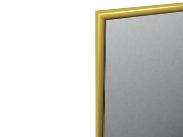 Настенное зеркало Сельетта-5 глянец золото (1500х500х9) в Екатеринбурге - предосмотр 1