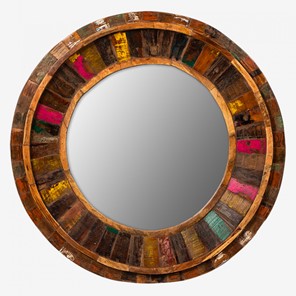 Зеркало навесное Myloft Маниша круглое в Первоуральске