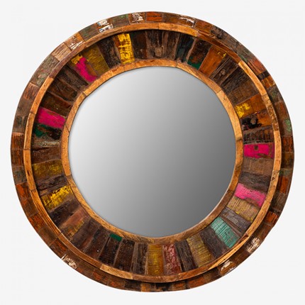 Зеркало навесное Маниша круглое в Красноуфимске - изображение