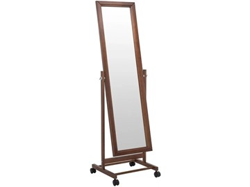 Напольное зеркало в спальню В 27Н (средне-коричневый) в Кушве