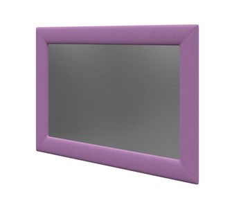 Зеркало навесное OrmaSoft 2, Велюр (Forest 741 Светло-фиолетовый) в Кушве
