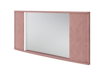 Зеркало Vittoria с подсветкой, Рогожка (Levis 62 Розовый) в Артемовском